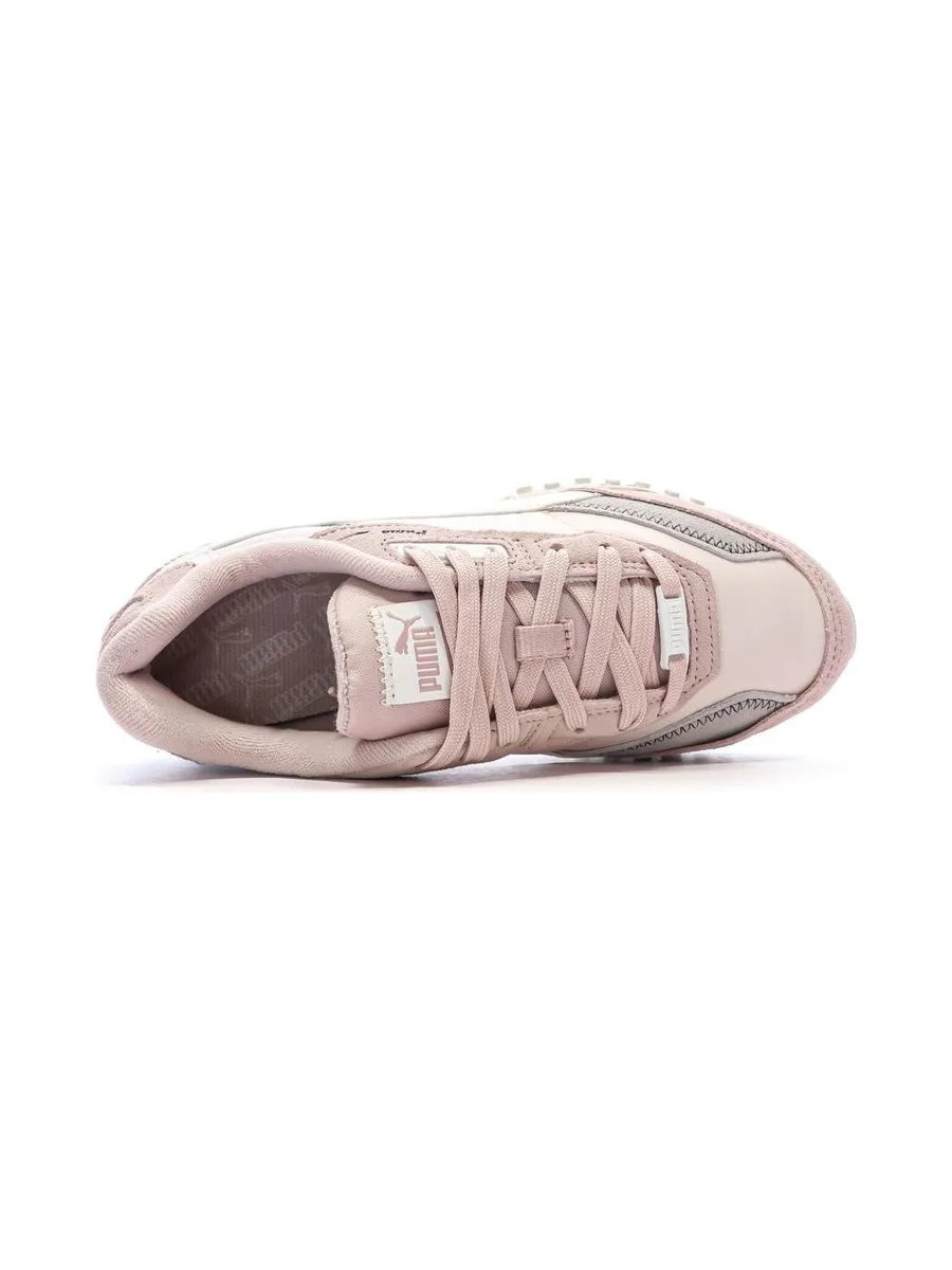 Baskets Roses/Blanches Femme Puma Blktop 5