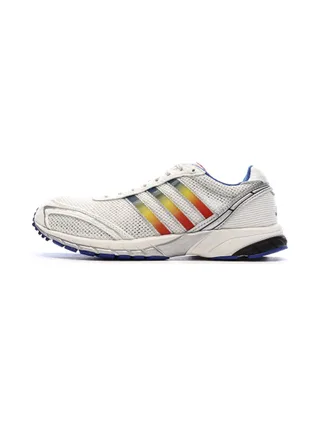 Baskets Blanches/Bleu Mixte Adidas Adizero Adios 1