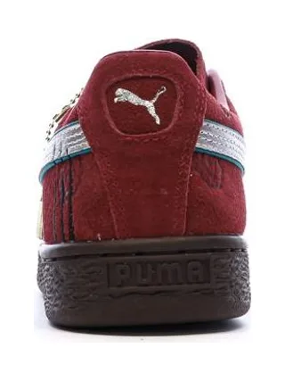 Baskets Bordeaux Garçon/Fille Puma Suede 2 One Piece Jr 3