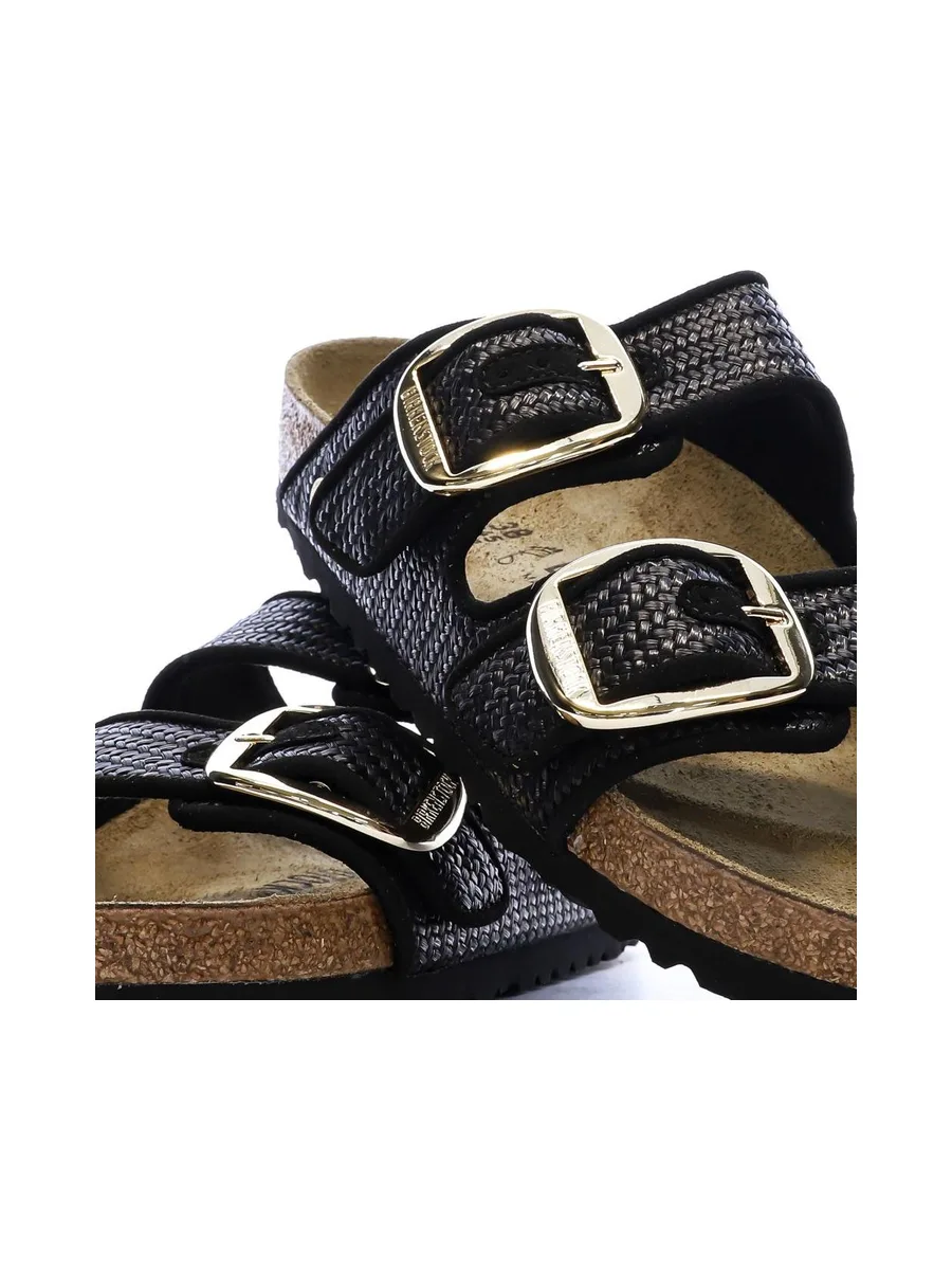 Sandales Noires Femme Birkenstock Arizona Big Buckle 8