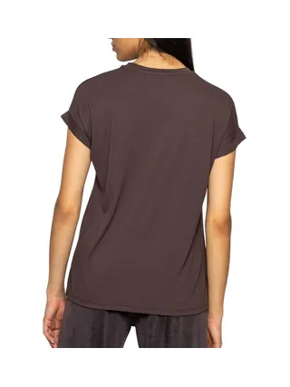 T-Shirt Marron Foncé Femme Soul Studio Regular 2