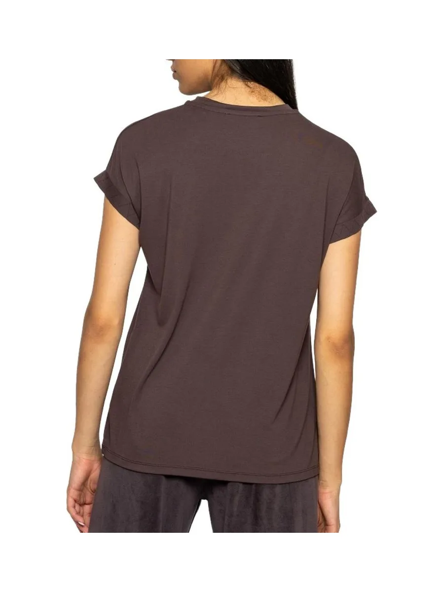 T-Shirt Marron Foncé Femme Soul Studio Regular 3