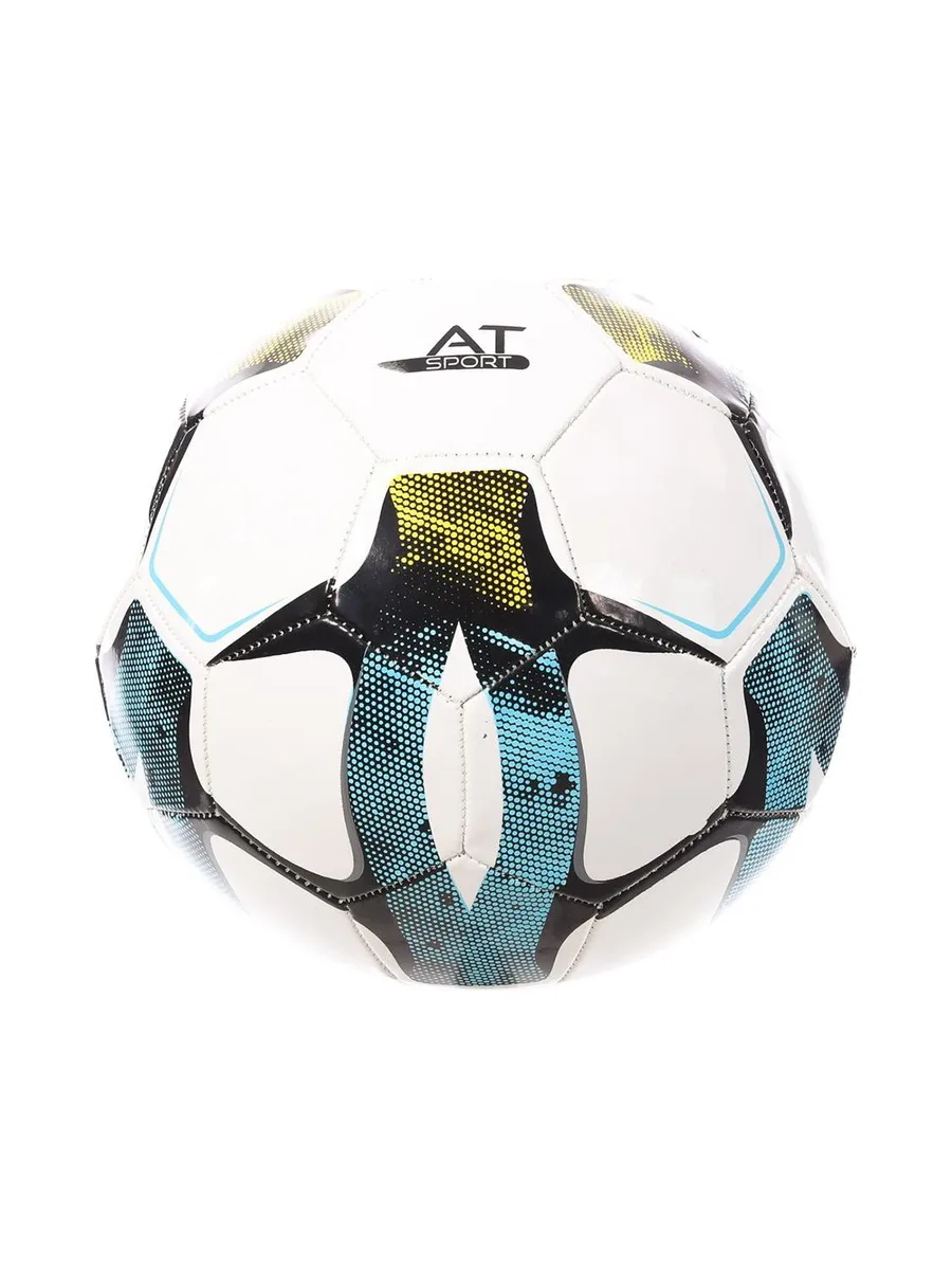 Ballon de Foot Blanc/Bleu 77741 2