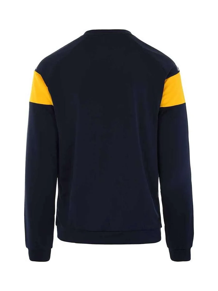 Sweat Marine/Jaune Homme Kappa Dido 3