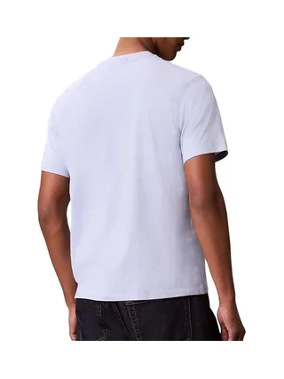 T-Shirt Mauve Homme Calvin Klein Jeans Badge L4G 2
