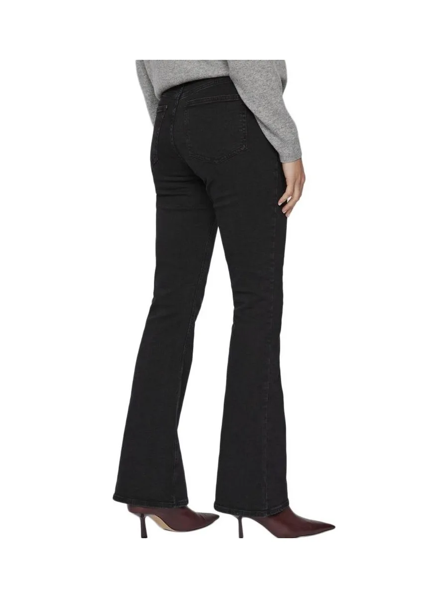 Jean Loose Noir Femme Vila Betty 3