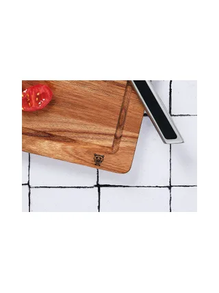 Planche à découper en bois d'acacia ALVA - 38 x 25cm 4