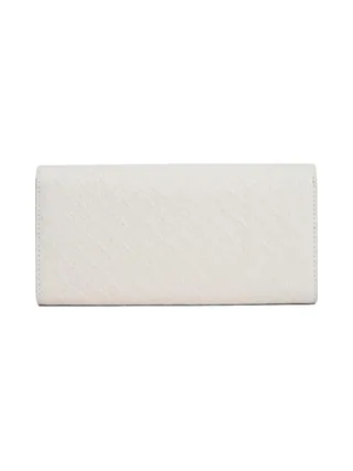 Portefeuille Blanc Femme Tommy Hilfiger Icon Flap 2
