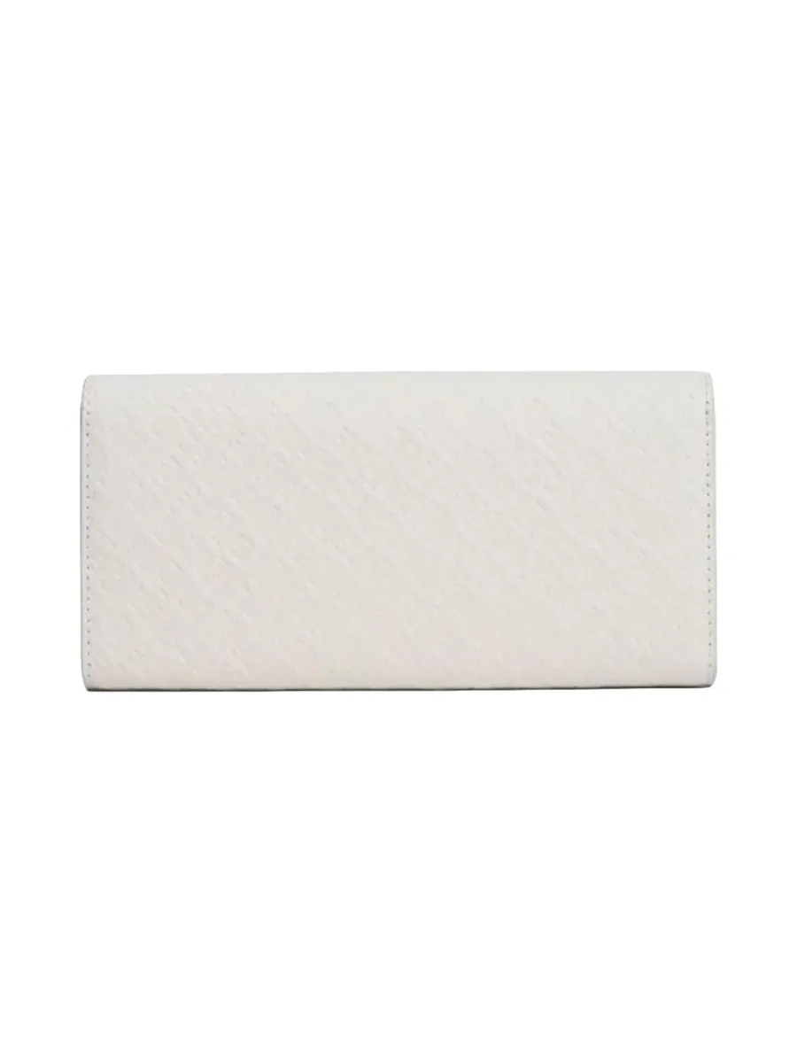 Portefeuille Blanc Femme Tommy Hilfiger Icon Flap 3