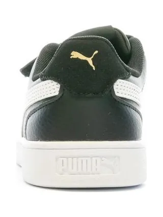 Baskets à scratchs Noires Garçon Puma Shuffle 3