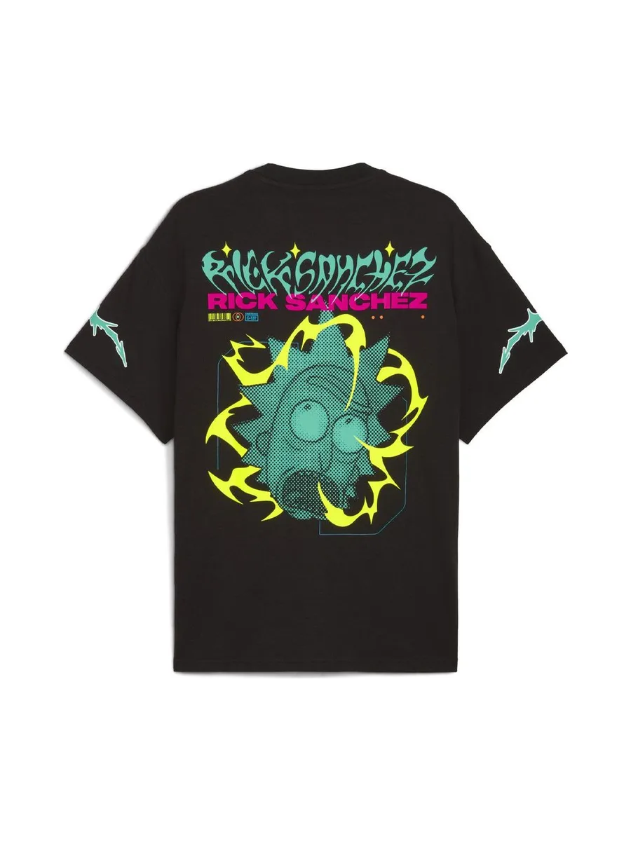 T-Shirt Noir Homme Puma Hoops X Rick And Morty 3