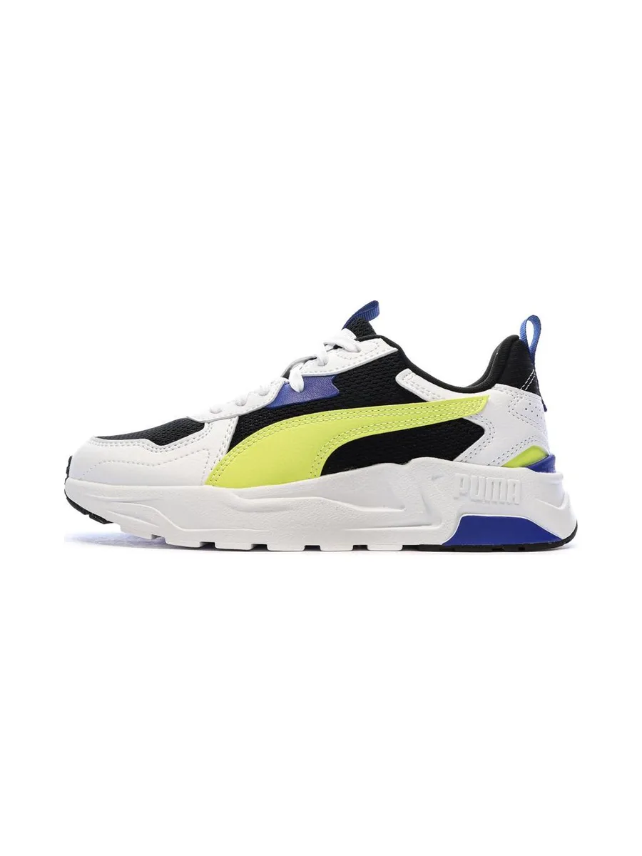 Baskets Noire/Jaune Garçon Puma Trinity 1