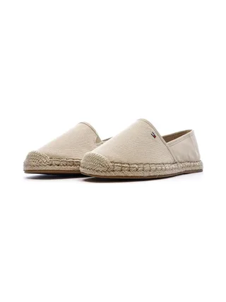 Espadrilles Beige Femme Tommy Hilfiger Flag Canvas 6