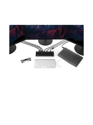 USB-C Dock - Triple 4K Monitor - 100W PD 6