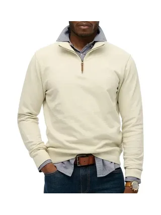 Sweat Blanc Homme Superdry Classic Essential 1