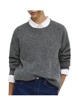 Pull Gris foncé Femme Only Lolivia 1