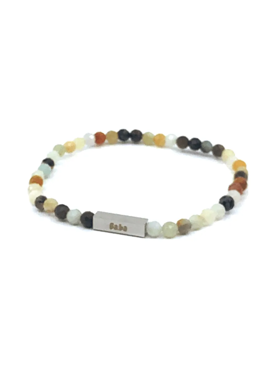 Bracelet Mirabeau blanc - pierres naturelles 5