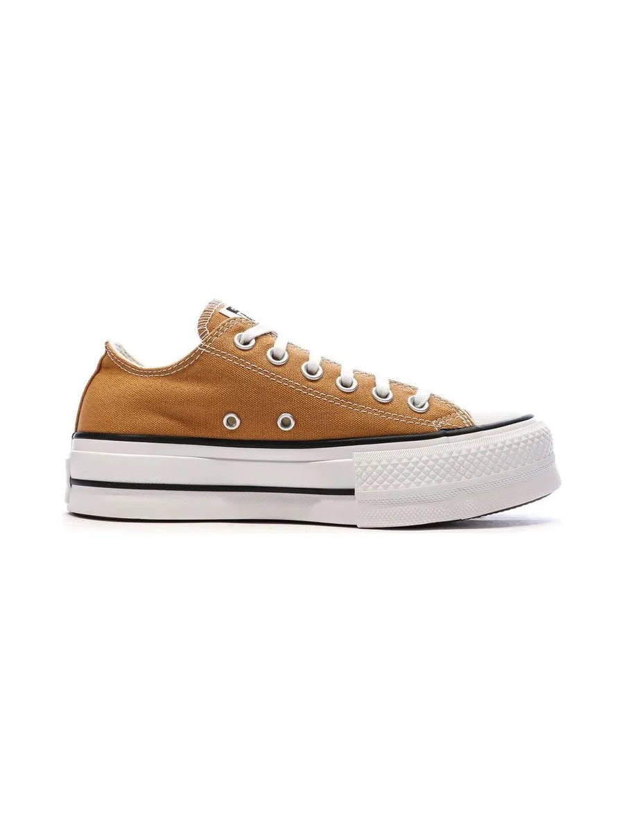 Baskets Moutarde Femme Converse Chuck Taylor All Star Lift 3