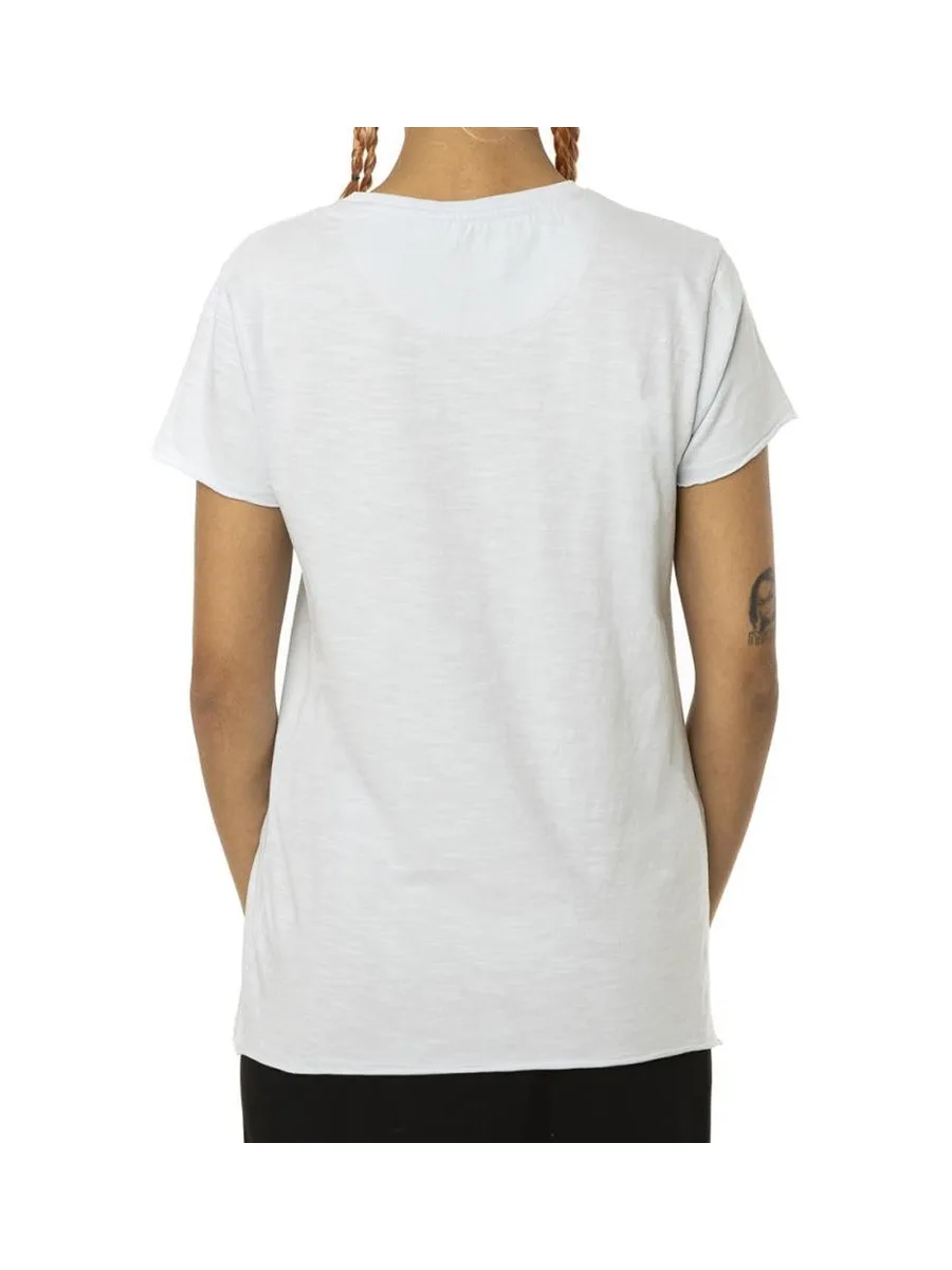 T-shirt Bleu Femme Von Dutch Slub 3
