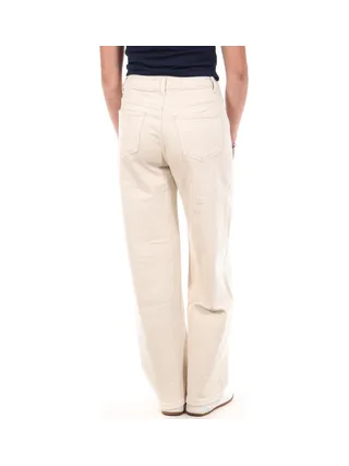 Jean Droit Beige Femme Monday Premium 1930A 2