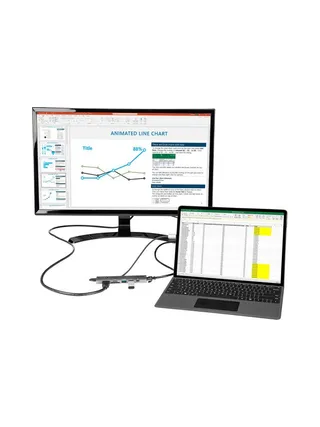 USB C Multiport Adapter 4K 60Hz HDMI/GbE 4