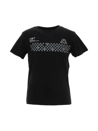 T-Shirt Noir Garçon Kappa Marco 1
