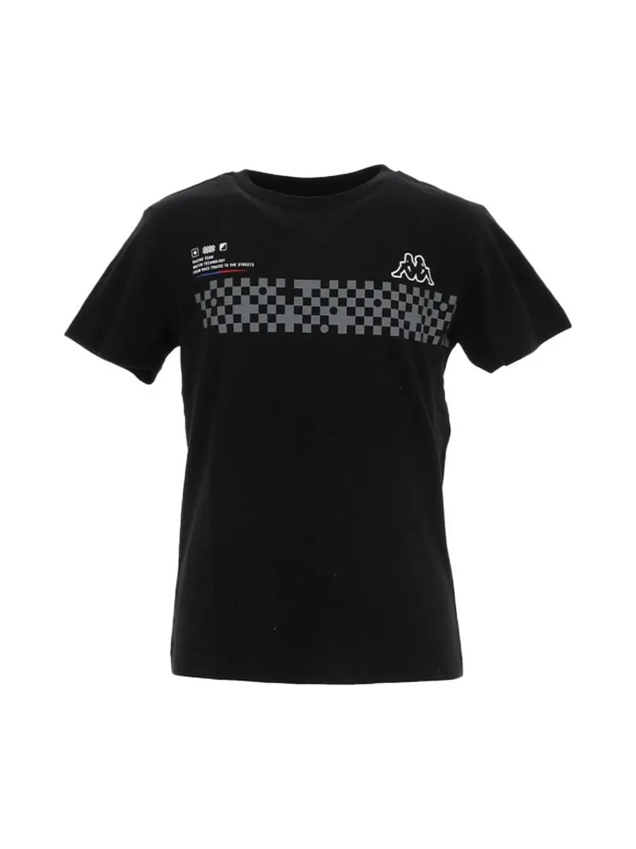 T-Shirt Noir Garçon Kappa Marco 1