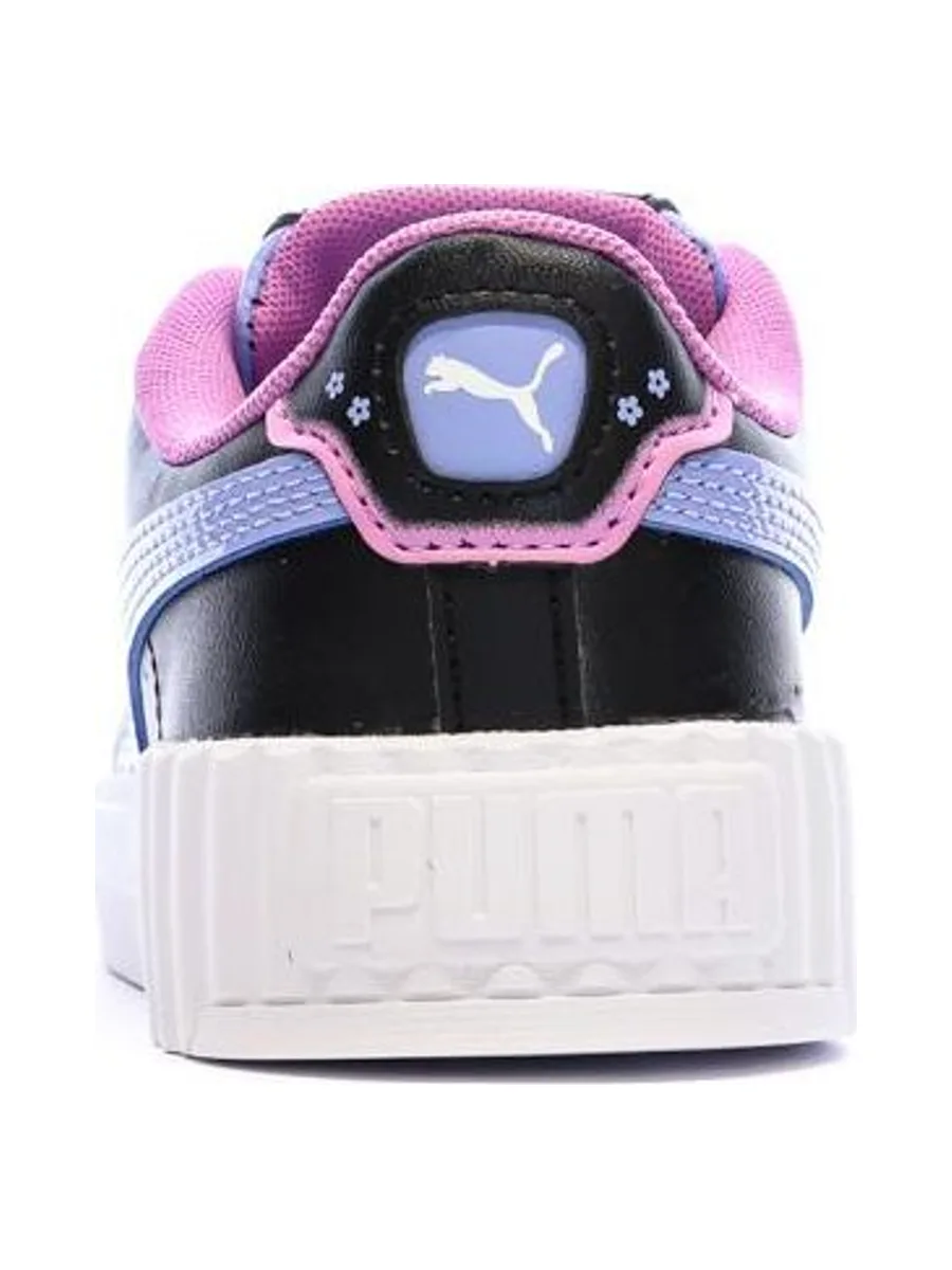 Baskets Noires/Mauves Fille Puma Carina 3.0 Jellyy 4