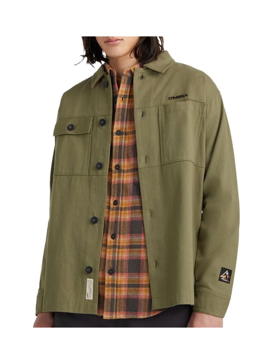 Chemise Kaki Homme O'Neill Series Overshirt 2