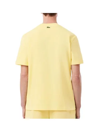 T-shirt Jaune Homme Lacoste TH0284 2