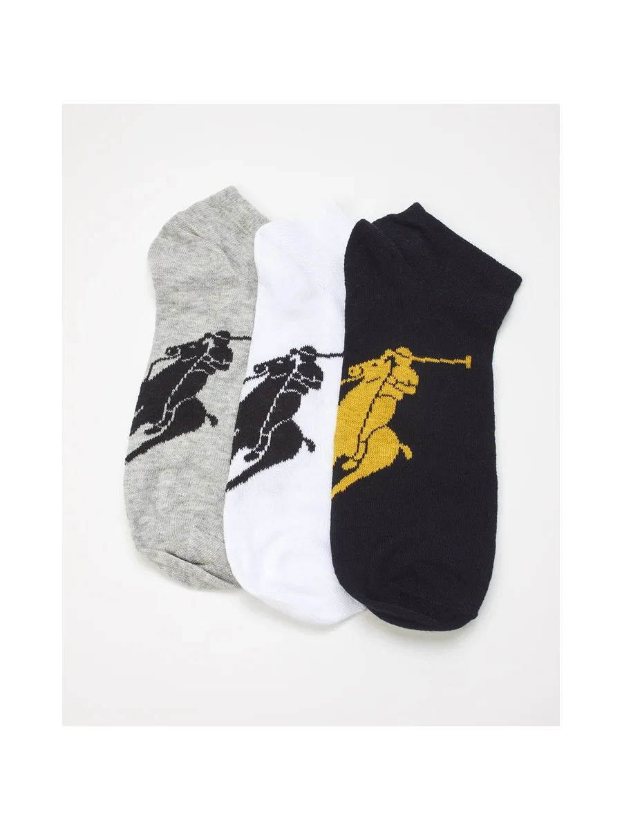 POLO RALPH LAUREN 449655205 - Lot de 3 chaussettes 6