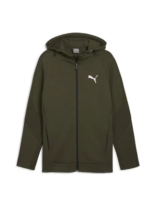 Sweat Zippé Kaki Homme Puma Evostripe 681700 1