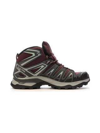 Chaussures de Randonnée Gris/Bordeaux Femme Salomon X Ultra Pi 2
