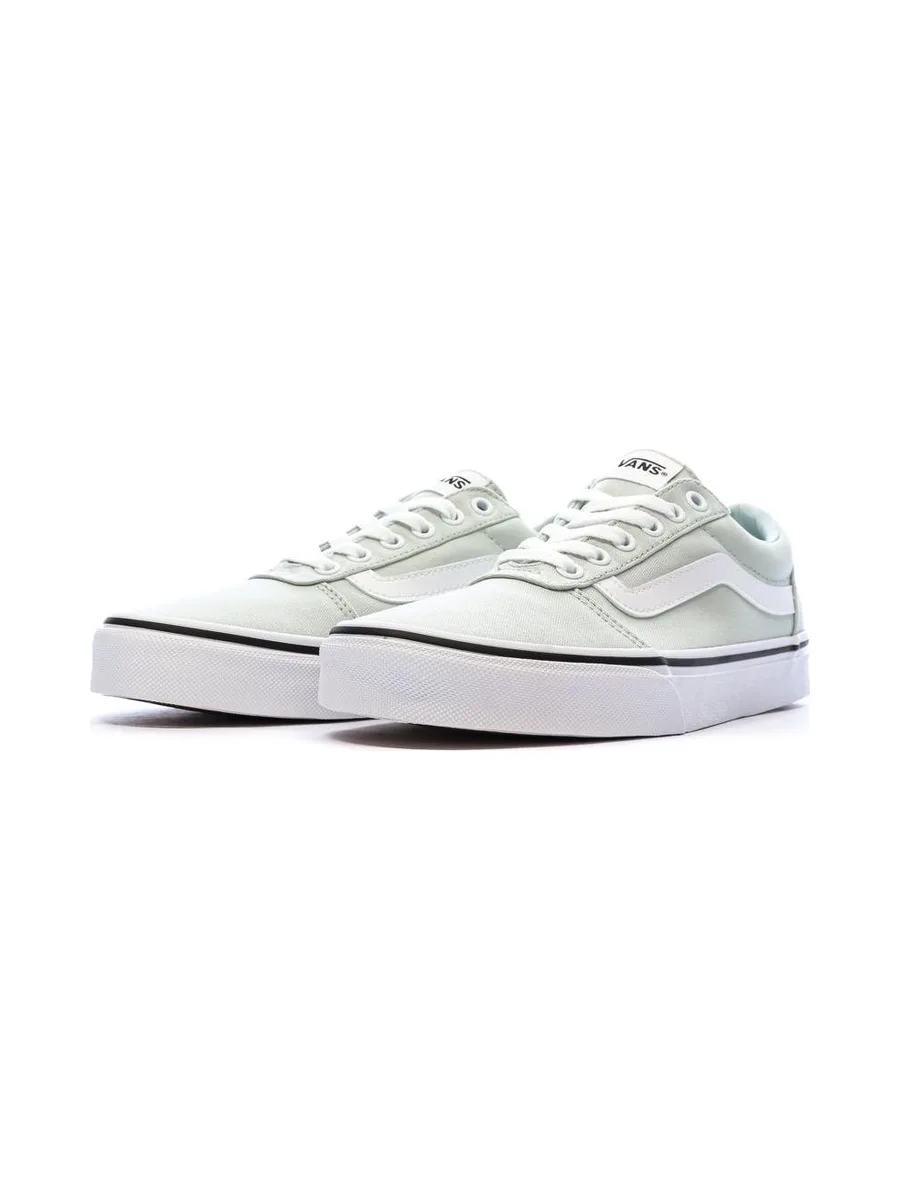 Baskets Vertes d'eau Femme Vans Canvas 7