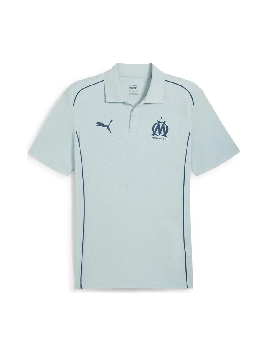 OM Polo Bleu Homme Puma 2