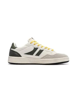 Baskets Blanc/Kaki Homme Teddy Smith120597 2