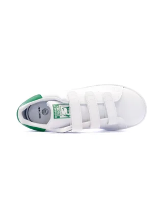 Baskets Blanches Mixte Adidas Stan Smith Scratch 4