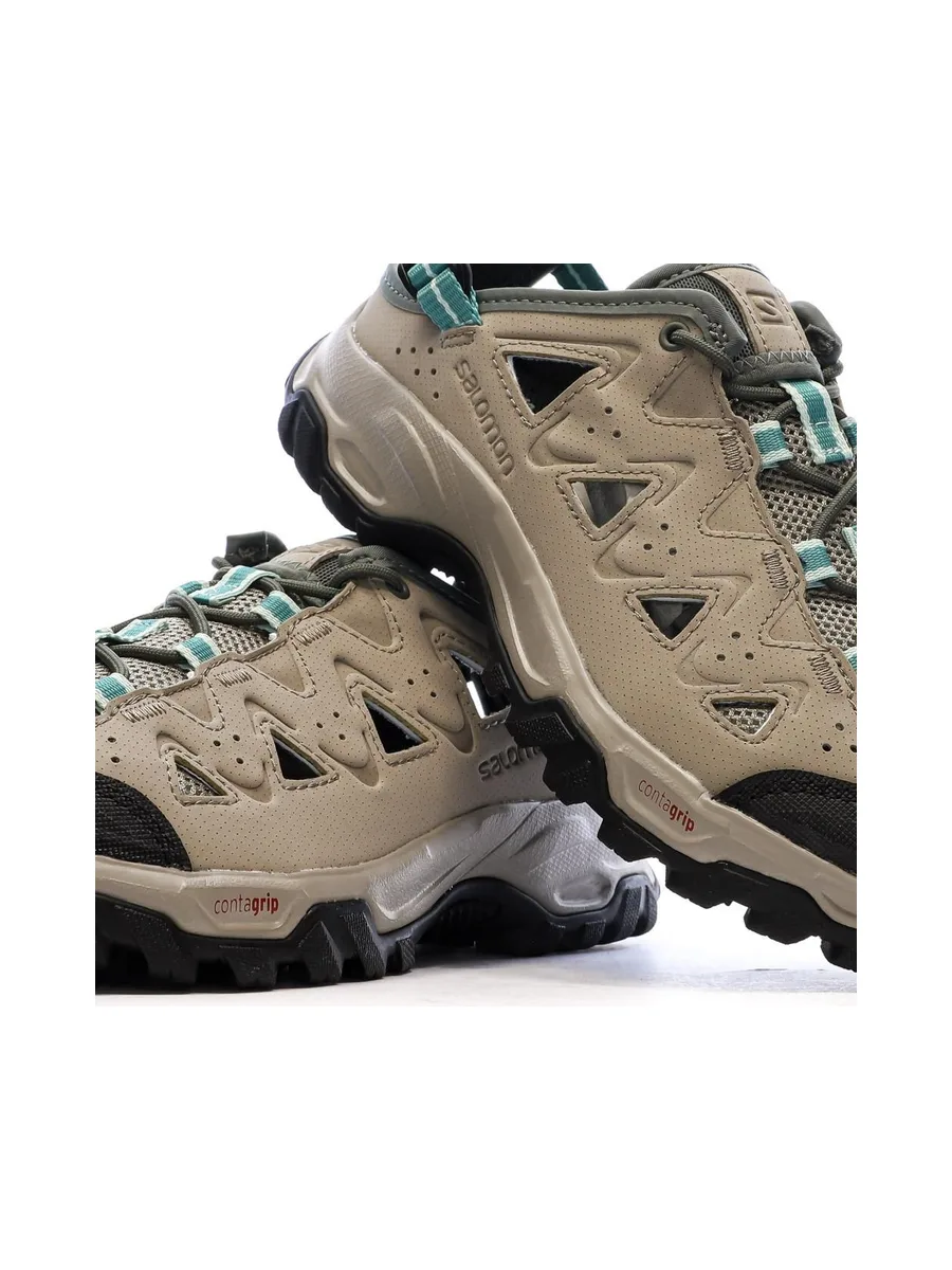 Baskets Beige Femme Salomon Alhama 8