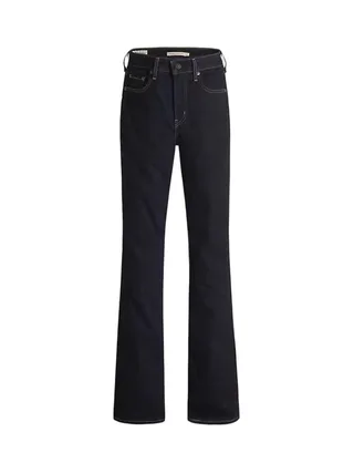 Jean 725 Bleu Foncé Bootcut Femme Levi's High Rise 18759 3
