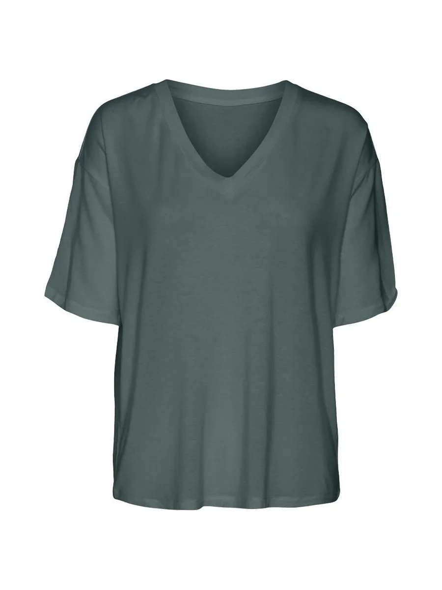 T-Shirt Vert Femme Vero Moda Hira 2
