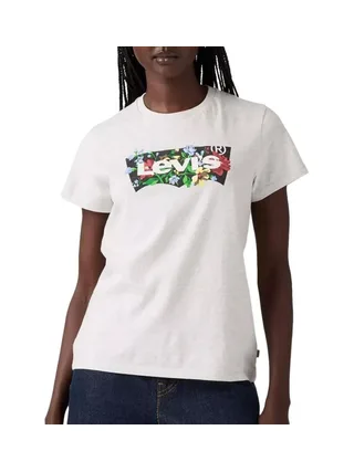 T-Shirt Gris Femme Levi's The Perfect 1