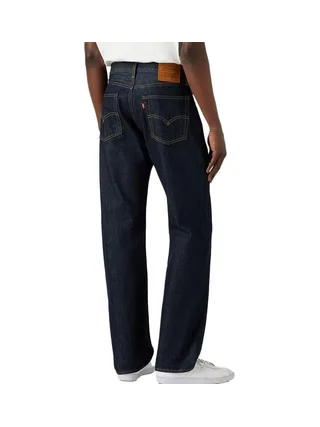 Jean 555 Bleu Foncé Brut Homme Levi's Relaxed Straight 2