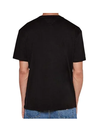 T-shirts Noir Homme Tommy Hilfiger Reg 2