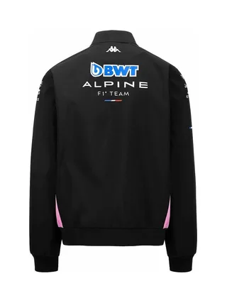 Veste Noire Garçon Kappa Amdacy Alpine F1 2