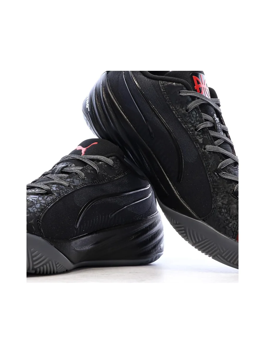 Chaussures de Basketball Noir/Rouge Homme Puma All Pro Nitro 8