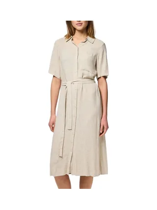 Robe Beige Femme Pieces Pia 1