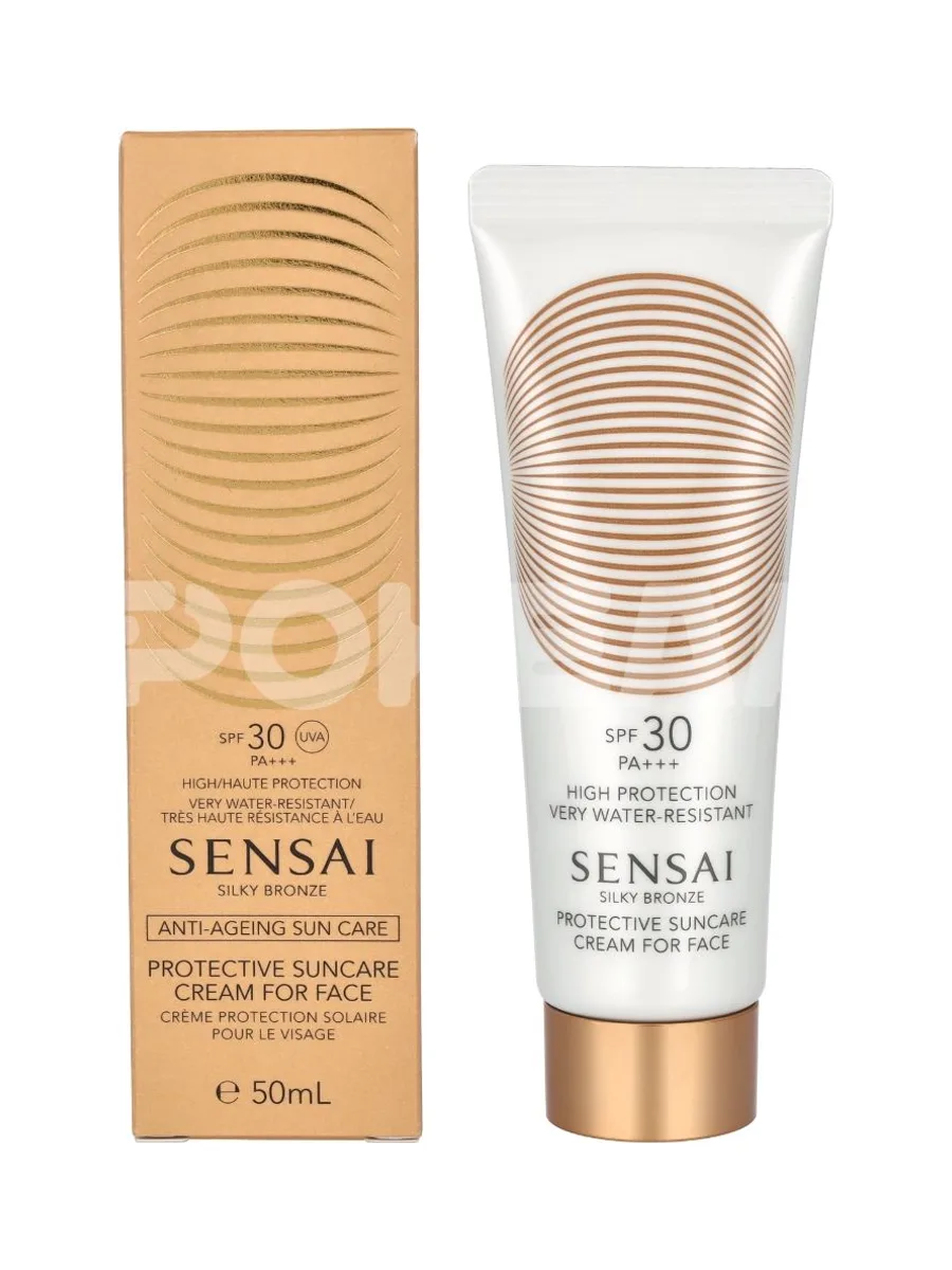 Sensai Silky Bronze Sun Care Cream For Face SPF30 50ml 1