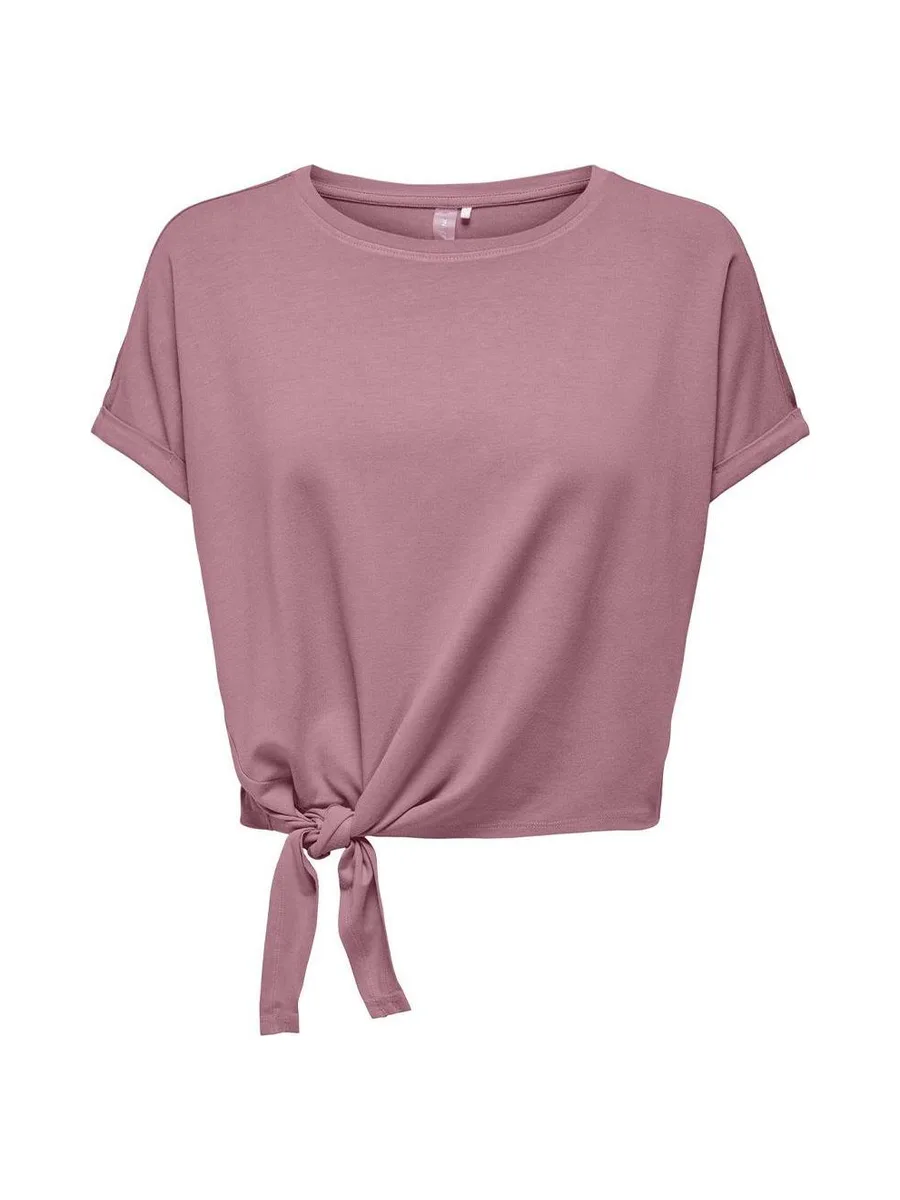 T-Shirt Rose Femme Only Play Life 2
