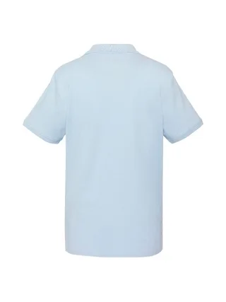 Polo Bleu Pastel Homme Schott PS0022 2