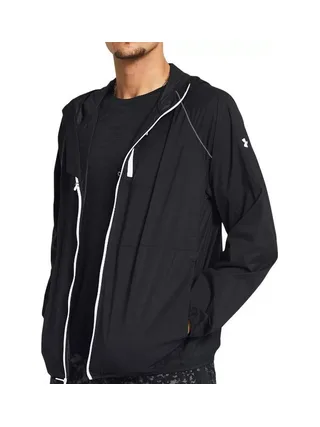 Veste imperméable Noire Homme Under Armour Launch 1